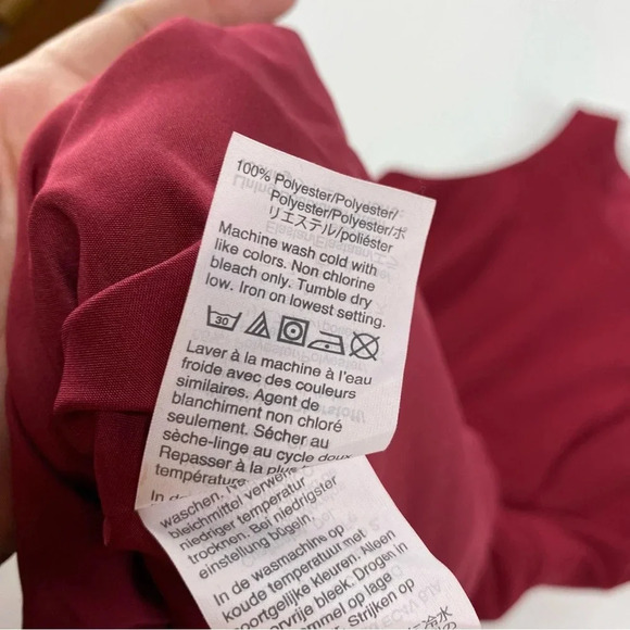 J. Crew Mercantile Womens 0 Burgundy Maroon Tank Fitted Knee Length Dress - Picture 6 of 6